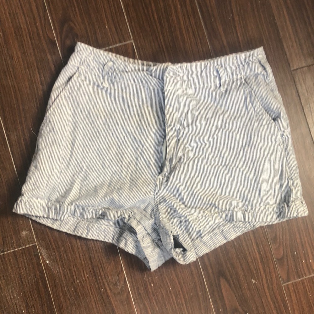 Abercrombie and Fitch Pinstriped Shorts Size Small